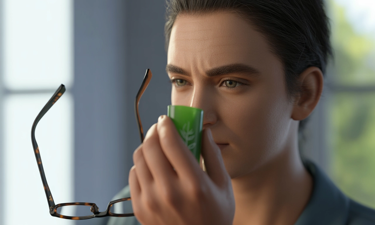 안경 코받침 자국 없애기_2