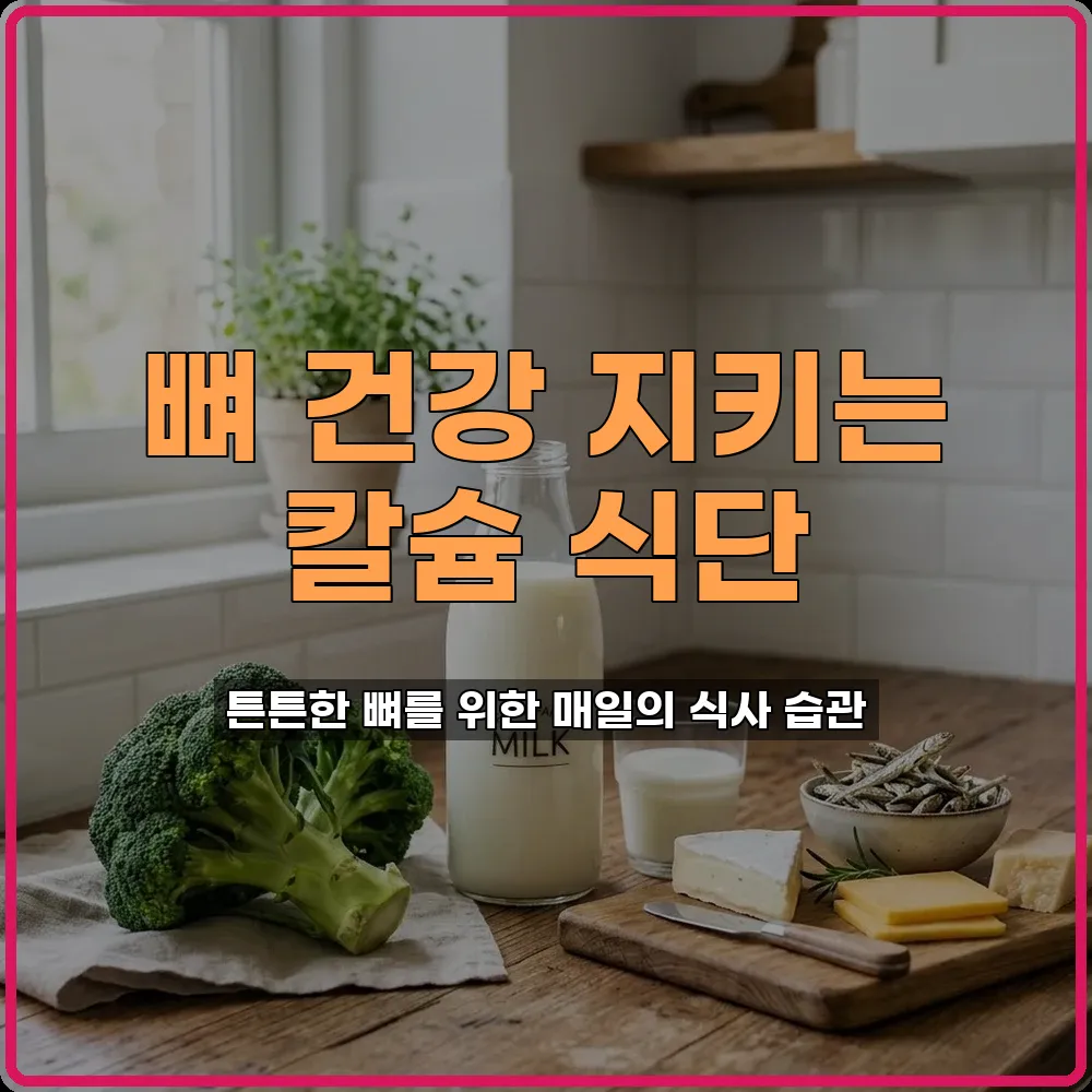 칼슘식단