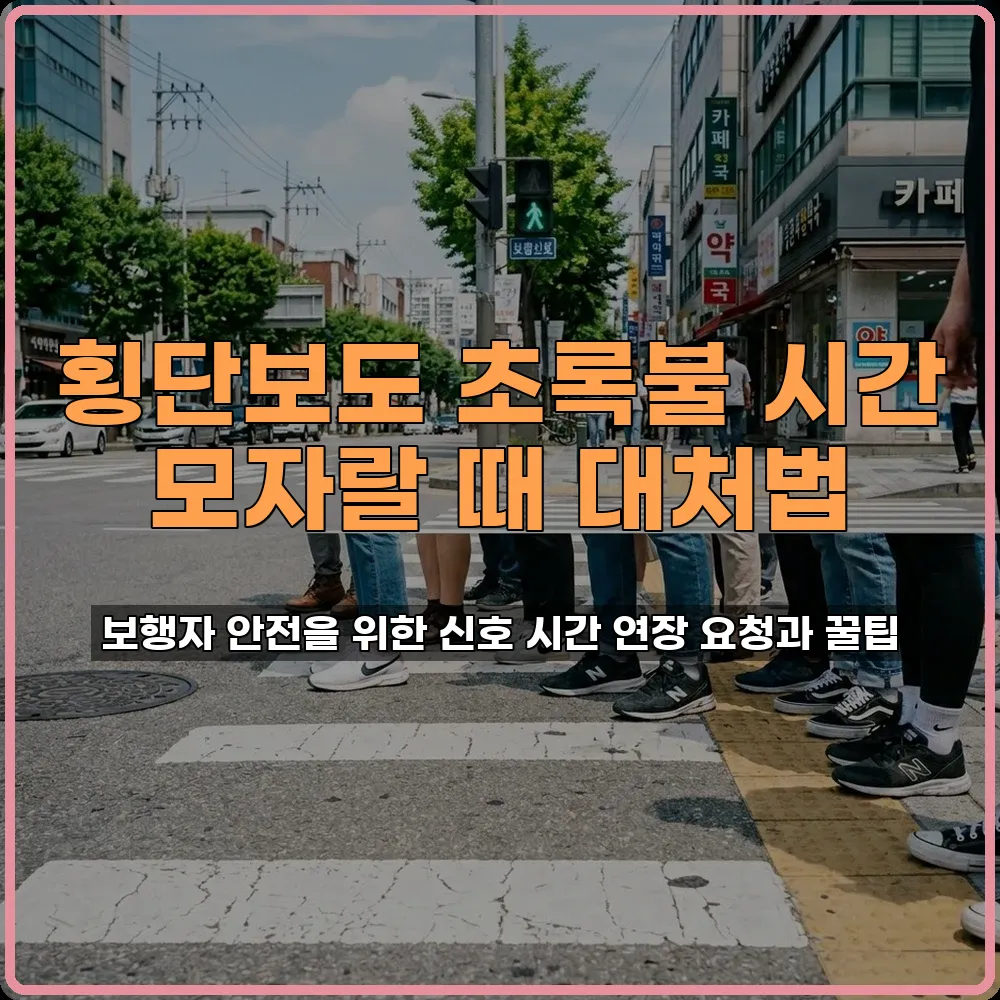 횡단보도신호