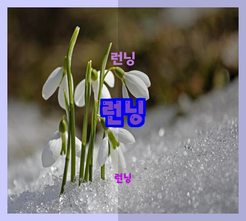 런닝