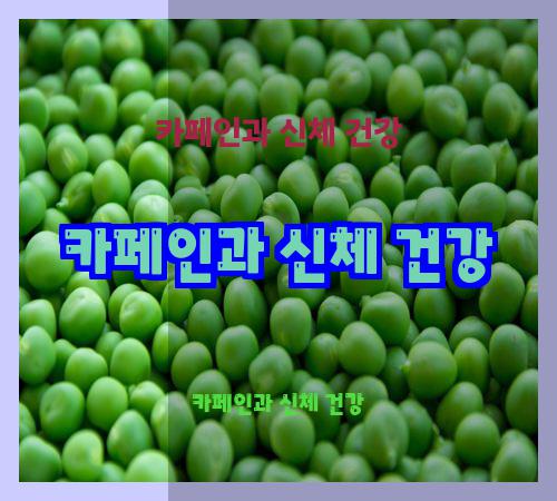 카페인과 신체 건강