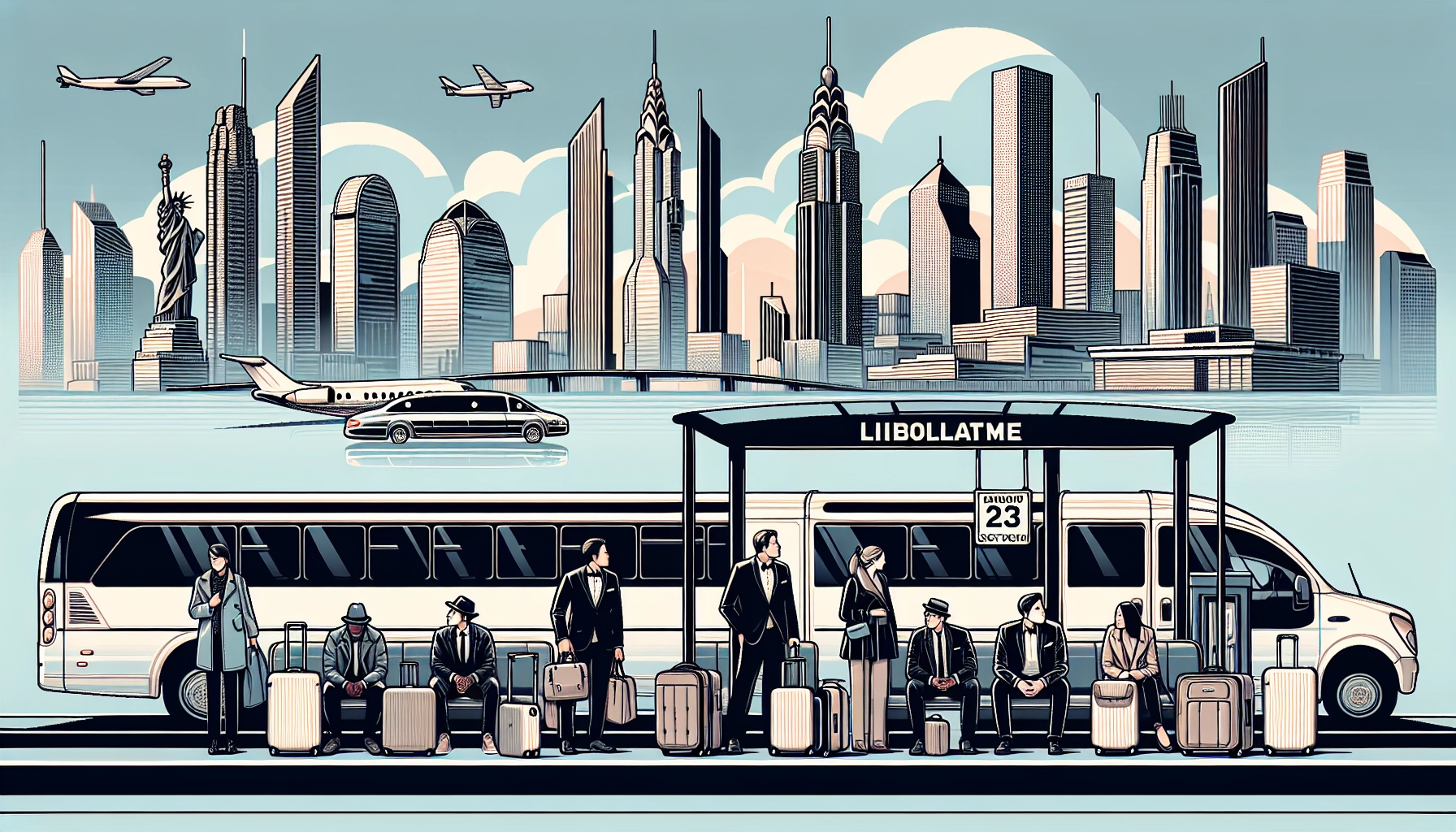 공항 리무진 버스 이용_1