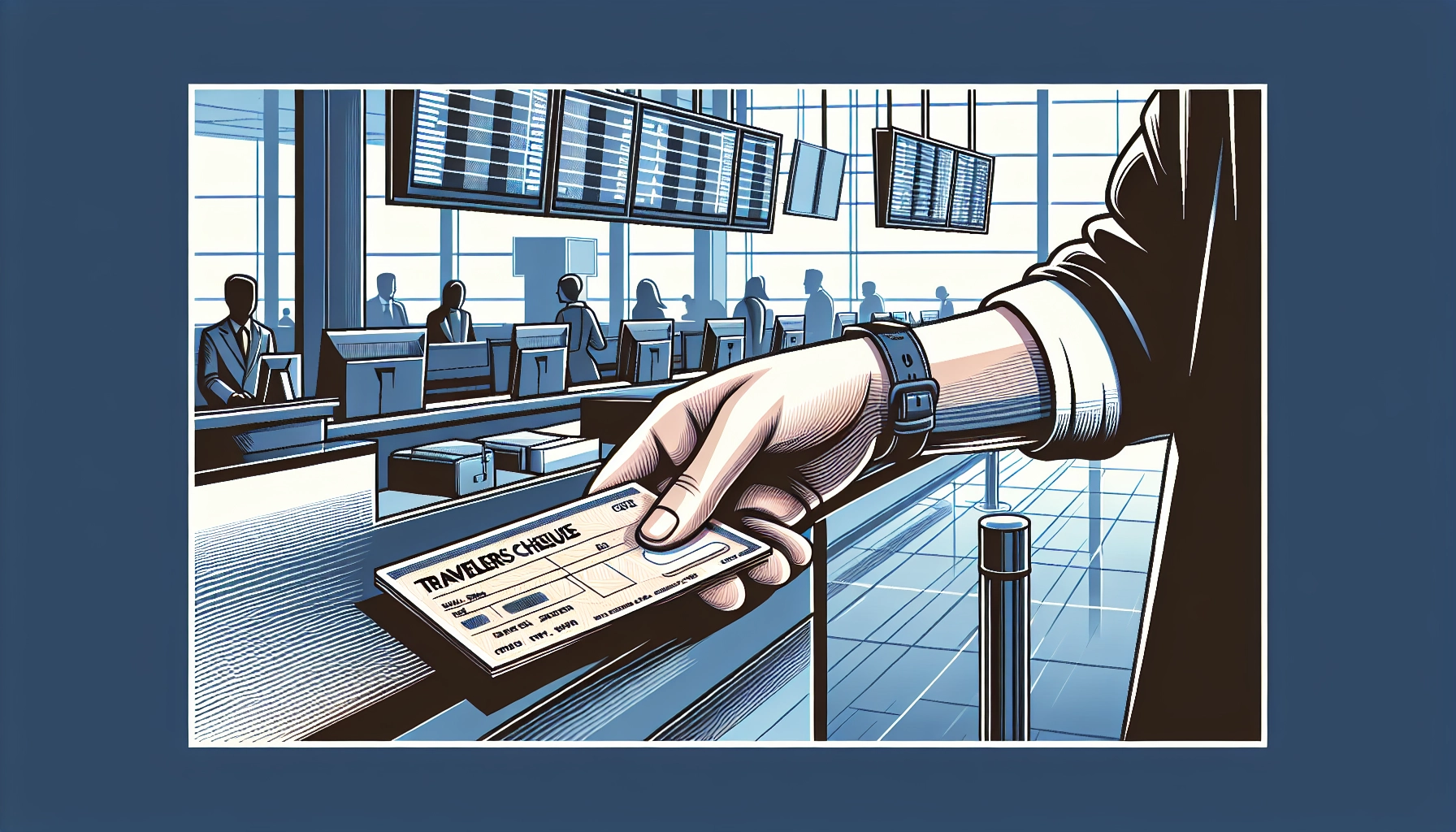 여행자 수표 사용법_1