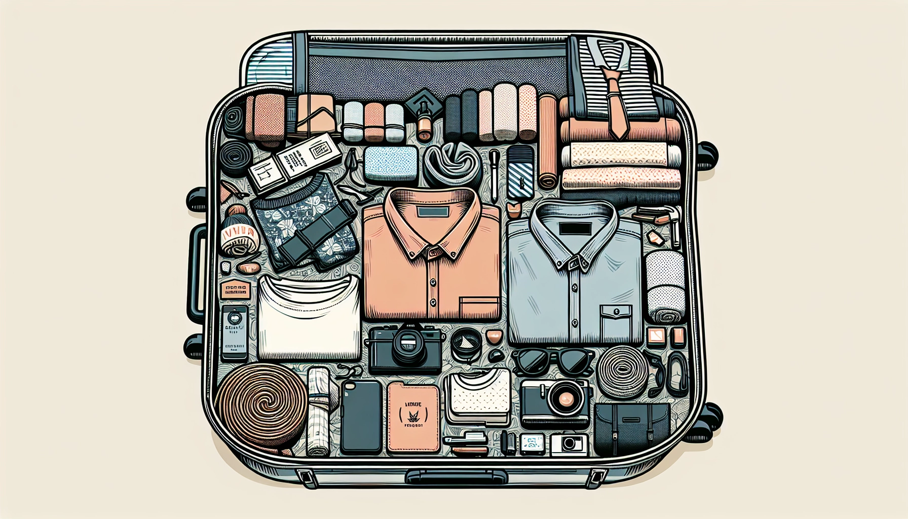 여행 일수별 짐 싸는 법_1