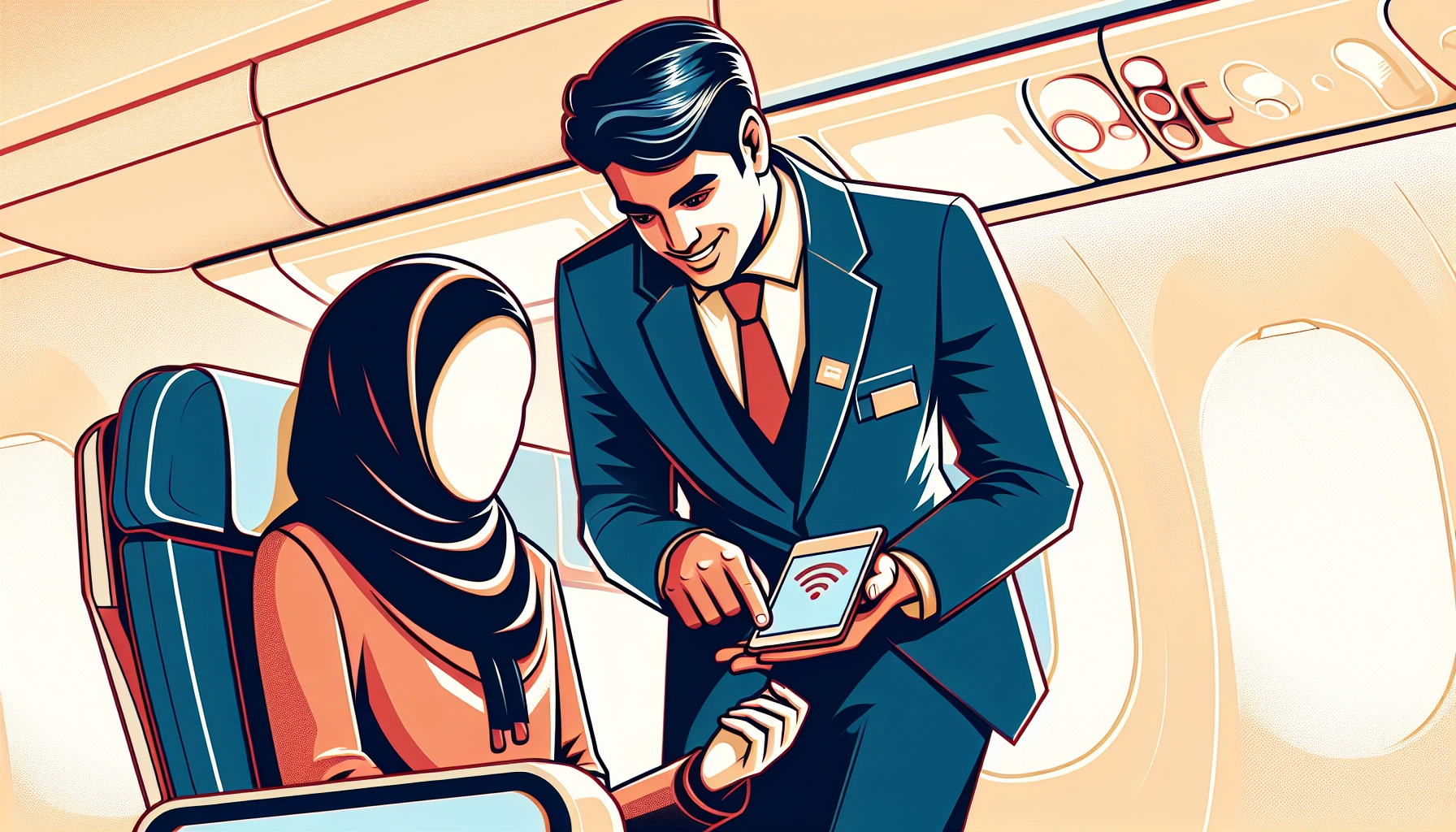 기내 와이파이 연결법_2