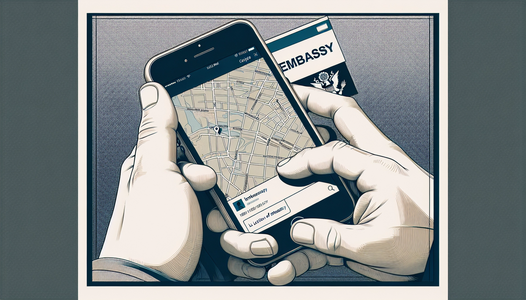 대사관 위치 확인_2