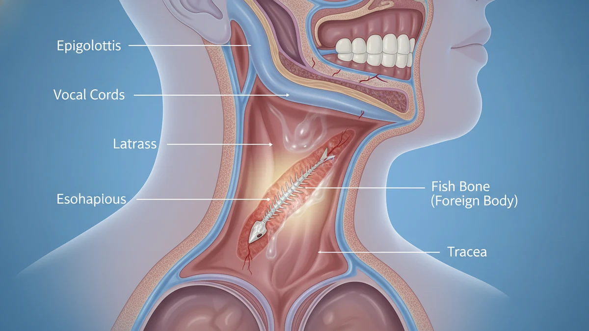 생선가시목에걸렸을때