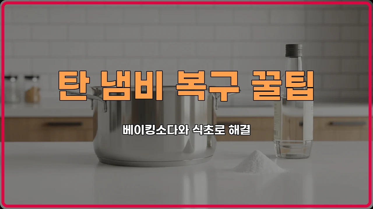 탄냄비닦는법