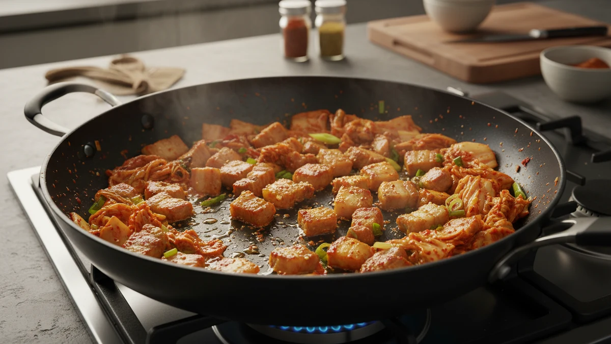 김치찌개맛있게끓이는법