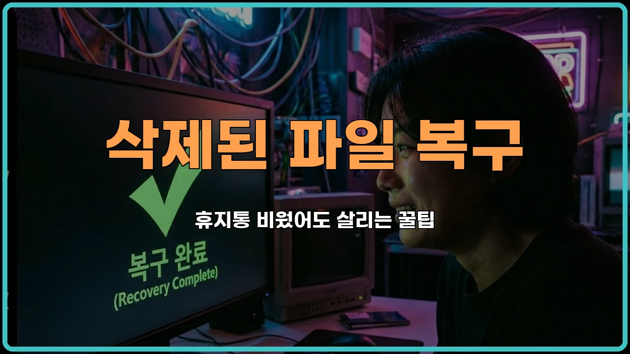 휴지통복구