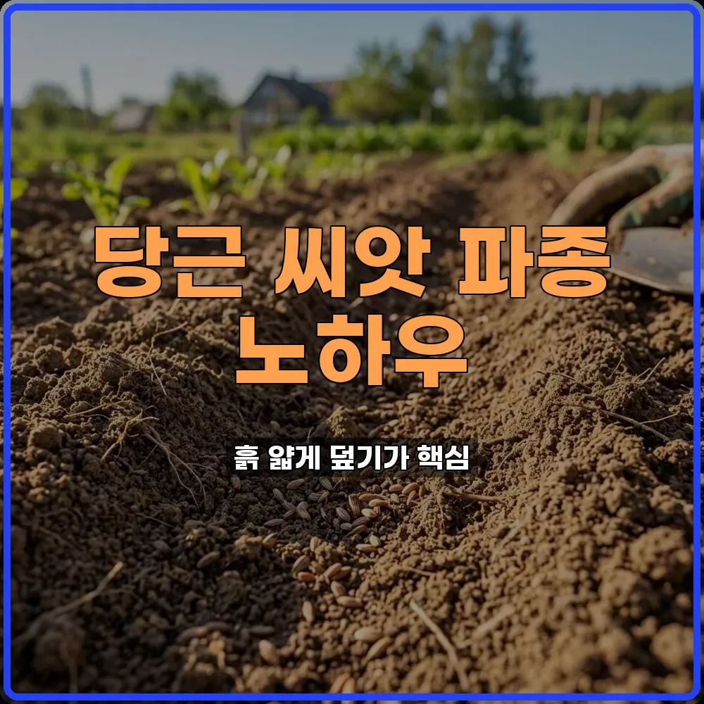 당근파종